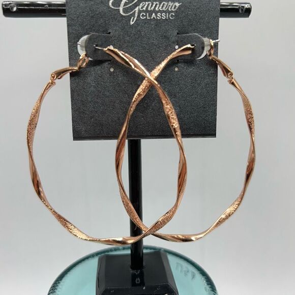 G by Gennaro Hoop Earrings $16ea / 3 for $25 - Picture 3 of 7